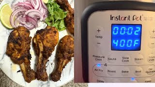 Air Fryer Chicken Fry in Insta Pot I am using for 1st time  Easy amp Quick Air Fried Chicken [upl. by O'Donnell]