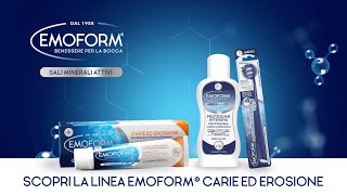 Emoform® per protezione da carie ed erosione [upl. by Clair]