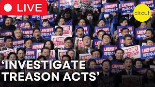 South Korea Impeachment News LIVE  Opposition Demands Yoons Impeachment After Martial Law Drama [upl. by Dimond129]