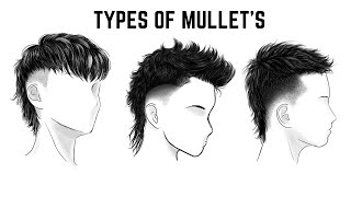 Types of Mullet Hairstyles for Men and How To Style Them [upl. by Ancilin413]