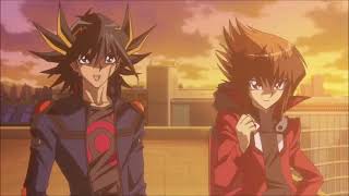 Yu Gi Oh Bonds Beyond Time Yugi Jaden And Yusei Say Goodbye To Each Other [upl. by Innoj]