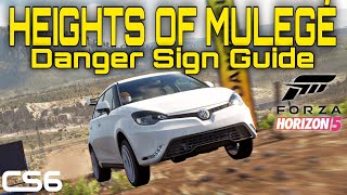 Heights Of Mulege Danger Sign Seasonal Guide  Forza Horizon 5 MG3 Gameplay Guide [upl. by Guimond]