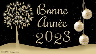 296  Bonne année 2023  Carte virtuelle à partager [upl. by Calla368]