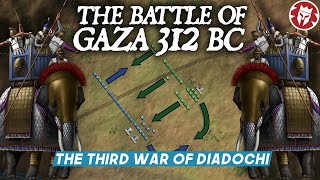 Battle of Gaza 312 BC  Third War of the Diadochi DOCUMENTARY [upl. by Werdnaed]