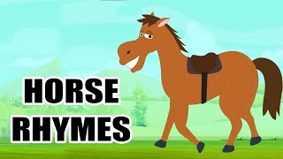 Giddyup horsey Horse Rhymes for Kids [upl. by Halima363]