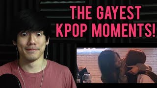 The GAYEST moments in KPOP Reaction EXO BTS NCT TWICE GOT7 STRAY KIDS SUPER JUNIOR BIGBANG [upl. by Atiloj62]