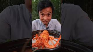 What a huge Boston lobsterTikTok VideoEating Spicy Food and Funny PranksMukbang [upl. by Nol767]