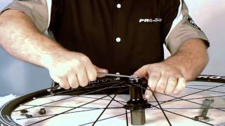 PROLITE wheels Loose Bearing Hub Disassembly Shimano COMO [upl. by Nangatrad324]