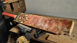 Can this cricket bat be fixed  Cricket bat Repair  Episode 6 [upl. by Amitak]