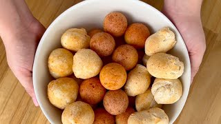 Receta de buñuelos con harina de trigoyuca tradicionales o en Air Fryer 2021 [upl. by Atikahc230]