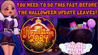 You Need To Do This Fast Before The Halloween Update Leaves Royale High [upl. by Scotty569]