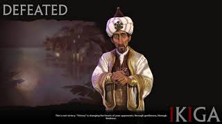 ARAB  SALADIN صلاح الدين يوسف بن أيوب ALL VOICED QUOTES amp DENOUNCE  CIVILIZATION VI  CIV VI [upl. by Dygert997]