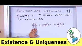 Existence amp Uniqueness Theorem in Differential Equations [upl. by Clava]