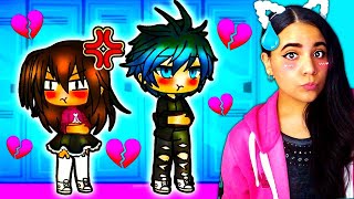 In Love With My Enemy😈🖤 Gacha Life Mini Movie Love Story Reaction [upl. by Eelrahs]