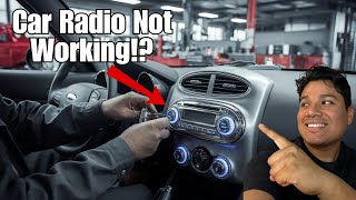 FIX your Broken Car Radio FAST [upl. by Publias982]