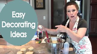 How To Make Adorable Baptism Cookies With A Personal Touch  Renee Romeo [upl. by Chancey]