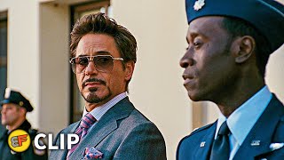 Ending Scene  Iron Man 2 2010 Movie Clip HD 4K [upl. by Alcot]