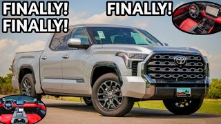 THE 2023 Toyota Tundra platinum quot FULL REVIEW quot [upl. by Airetnohs753]