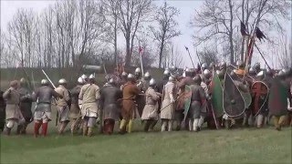 FFC 1066 Marsfeld 2016 Rehearsal of the battle of Hasting [upl. by Tillford]