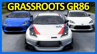 Forza Horizon 5 Online  BEST Grassroots Toyota GR86 [upl. by Guidotti]