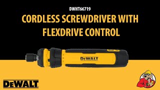 DEWALT FLEXDRIVE 14 pc Cordless Screwdriver Set [upl. by Ahsaret965]