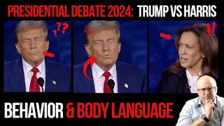 Trump and Harris Presidential Debate 2024 Behavior and Body Language [upl. by Ettenor]