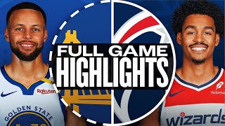 WARRIORS vs WIZARDS FULL GAME HIGHLIGHTS  November 4 2024  Wizards vs Warriors Highlights 2K25 [upl. by Jeroma]