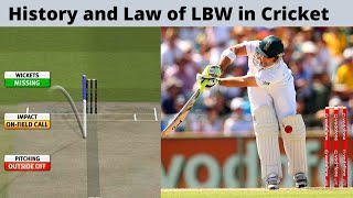 History And Law of LBW in Cricket EXPLAINED [upl. by Rivera]