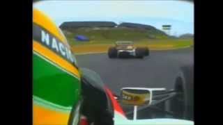 PURE SOUND V12 Ayrton Senna onboard Kyalami GP 92 Honda RA122E V12 [upl. by Effy]