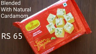 Haldirams Soan Papdi Review in Hindi [upl. by Rehpetsirhc]