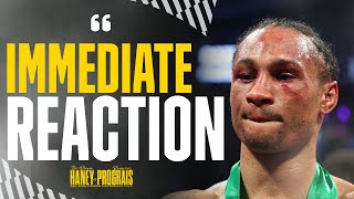 Regis Prograis Post Fight Press Conference After Devin Haney Defeat [upl. by Eiknarf]