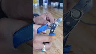 wire cutter से wire छीलने का धांसू तरीका  wire cutter use  wire cutter wirejoint wirecutter [upl. by Ezaria]