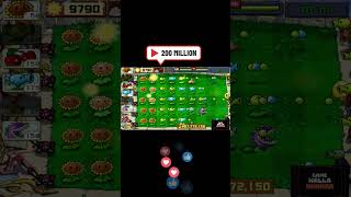 Huge Zombie Wave 🌊 Can You Survive  Plants vs Zombies Shortquot [upl. by Munmro]