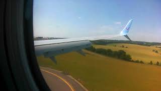 Landing at Stansted Airport 09072015 [upl. by Ennovahc454]