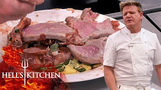 6 Customers Send Back The Same Dish So Gordon Has To Cook it Himself  Hells Kitchen [upl. by Annecorinne716]