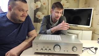 Обзор усилителя Denon PMA720AE [upl. by Adnawyt]