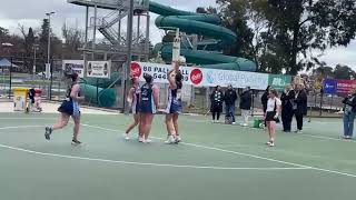 2024 BFNL netball elimination final Eaglehawk v Strathfieldsaye first quarter [upl. by Eldoria]