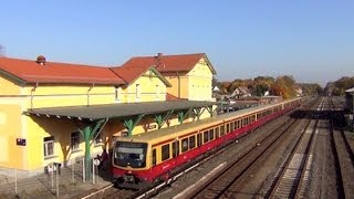 Bahnhof Strausberg  Ostbahn   BR 481 amp Talent  Eisenbahn Railroad Trains [upl. by Ebert]