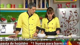 Cocina de YOLO Pay de Bacalao [upl. by Ahsinrac720]