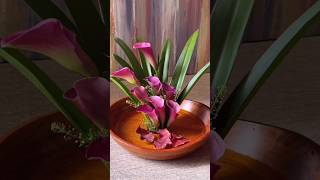 Calla Lilies flowers flowermaking flowerarrangementideas [upl. by Notyrb]