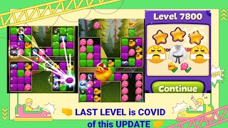 Toon Blast Level 7800 ✨ toon blast LAST LEVEL of the Update [upl. by Enahs]