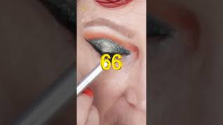 Makijaż urodzinowy na 66 lat kanał60plus makeup makeupartist beautyshorts makeuptutorial [upl. by Nosrettap]