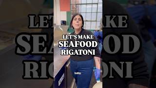 Cooking my FAMOUS Seafood Rigatoni 🦐 [upl. by Einnim535]