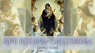 Ave Regina Caelorum simple  Gregorian Chant [upl. by Iyre]