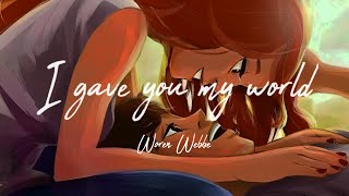 Woren Webbe  I Gave you my world lyrics  New English Love Song 2024  Best wedding song 2024 [upl. by Rehpotsirhk]