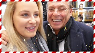 VLOGMAS 22  SZUKAMY Z OJCZYMEM ŚWIĄTECZNYCH PREZENTÓW 🎁  Andziaks [upl. by Yesnek]