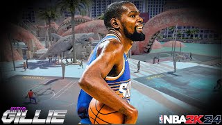 2K24 MVP Slim Reaper KD Build  MOST Accurate MVP Kevin Durant Build [upl. by Beckett]