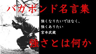 【名言・格言】バガボンド名言集（強さとは何か）再アップロード [upl. by Viafore204]