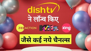 Dish TV added New Channels with effect from 1st April 2024  Zing Super FTA Box [upl. by Teodorico]