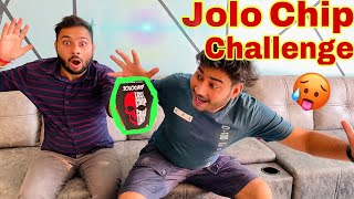 Jolo Chip Challenge Gone Wrong 😂 ft ArunPanwarx 🥵 [upl. by Scrogan]